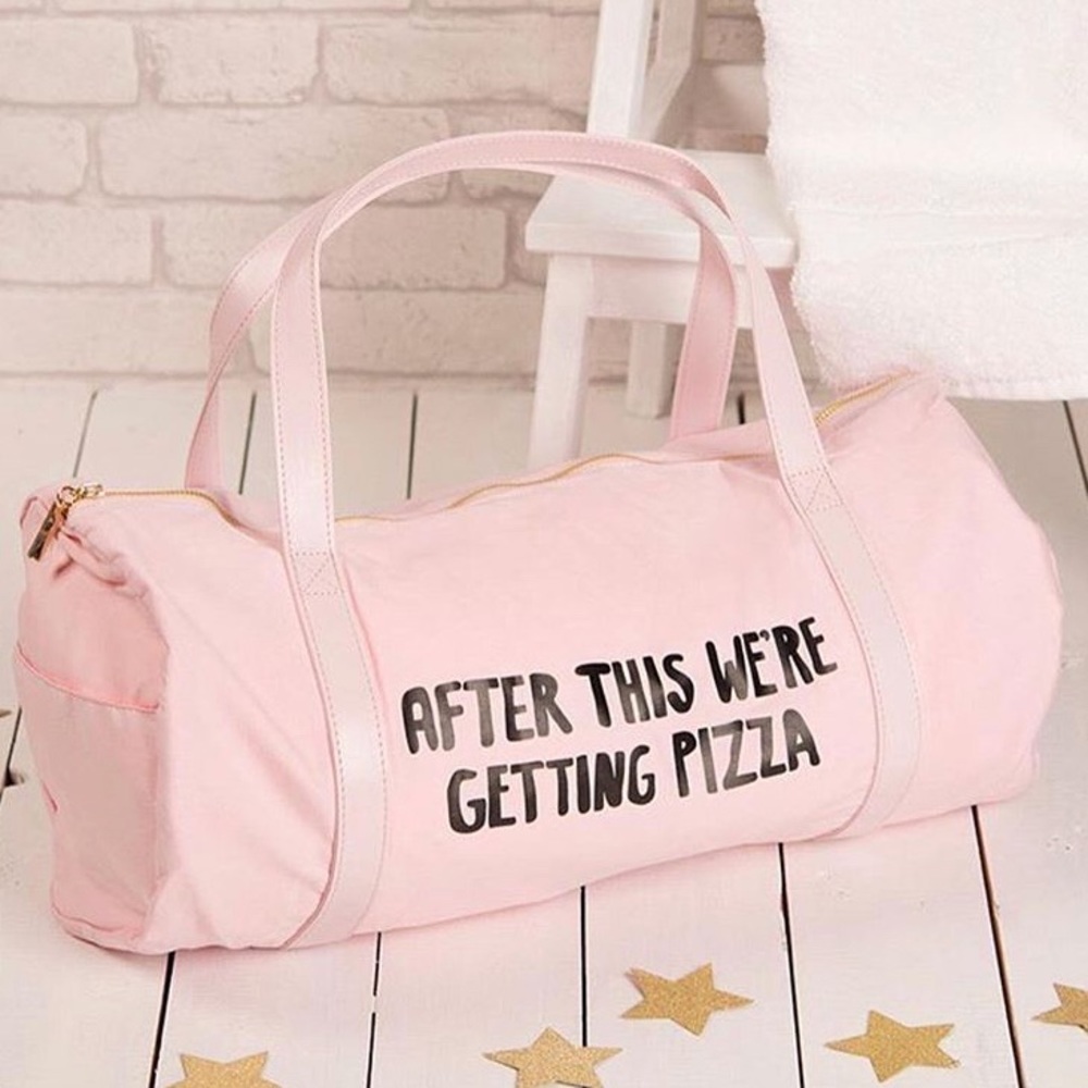 Gym Bag by ban.do — After This We're Getting Pizza